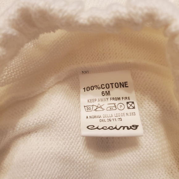 NEW 💗💞 CICCINO 2 SET 🇮🇹 💞 BABY GIRL - Picture 6 of 9